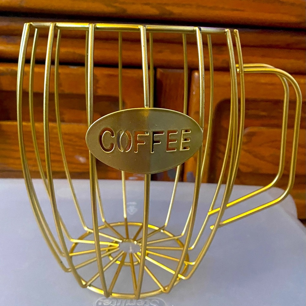 1Pc coffee capsule basket ,  tray Coffee Organizer tabletop